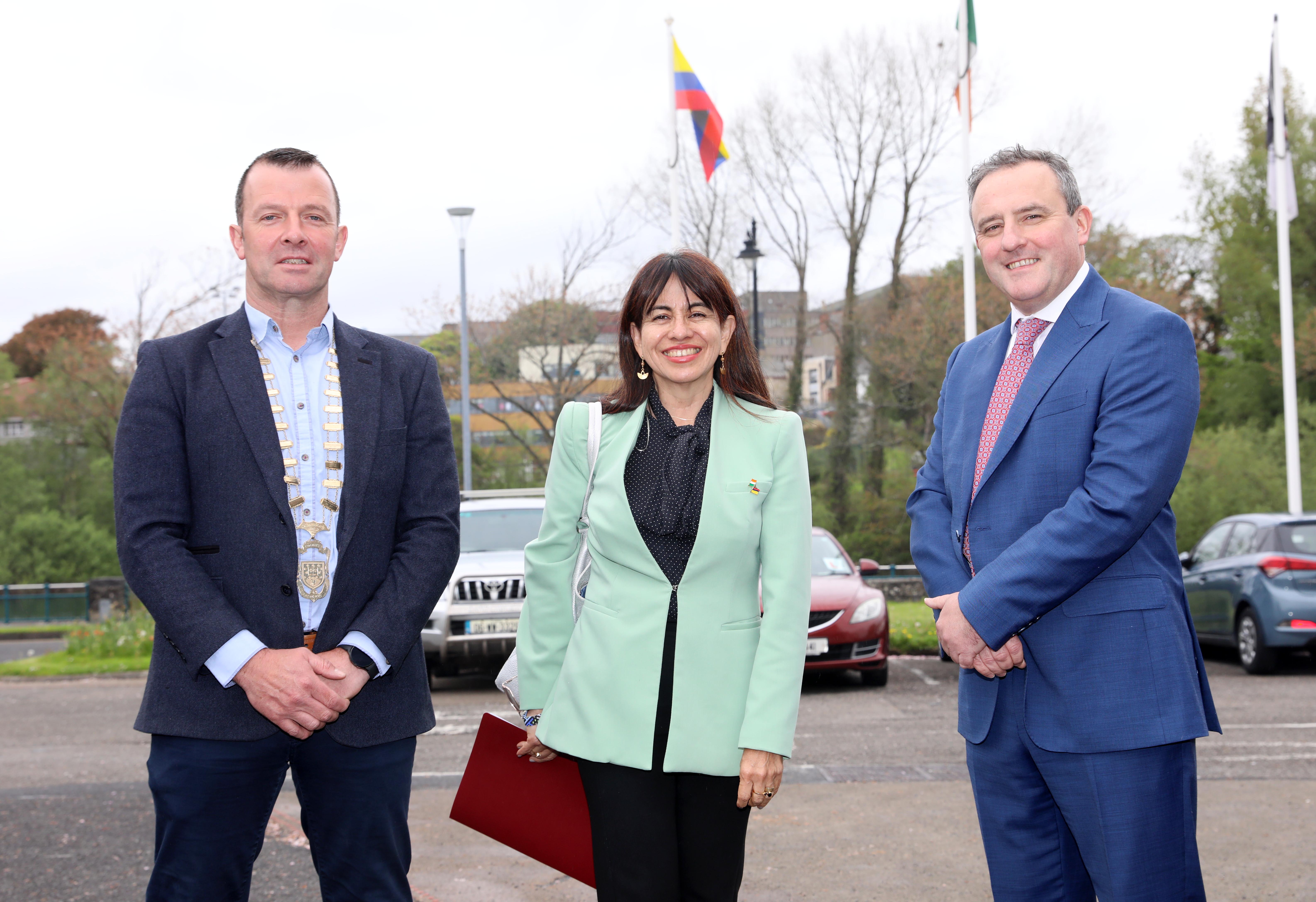 Colombian Ambassador Visits Sligo
